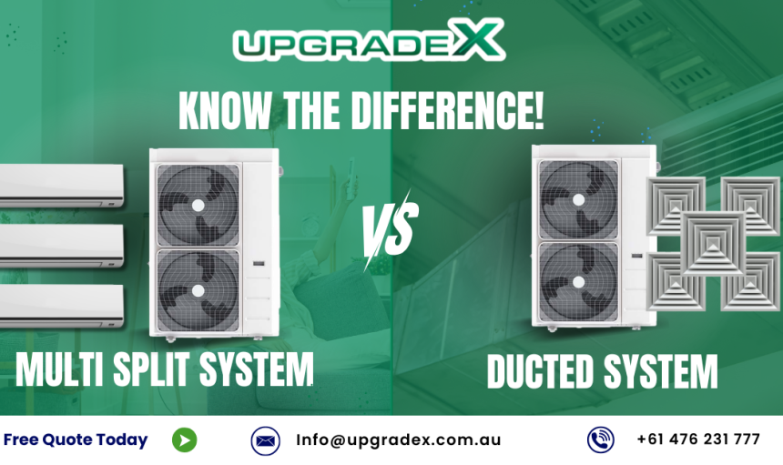 Multi Split System vs Ducted Air Conditioning