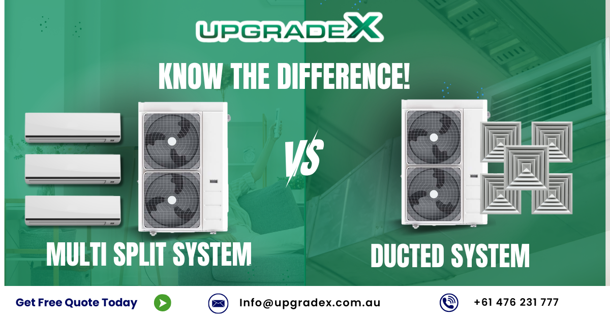 Upgrade X Blog (16) Multi Split System vs Ducted Air Conditioning