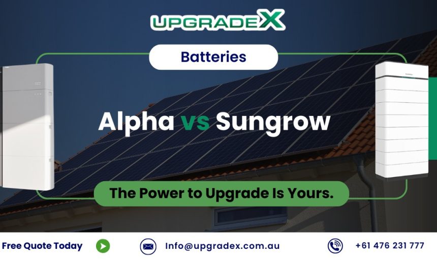 Alpha vs Sungrow Batteries