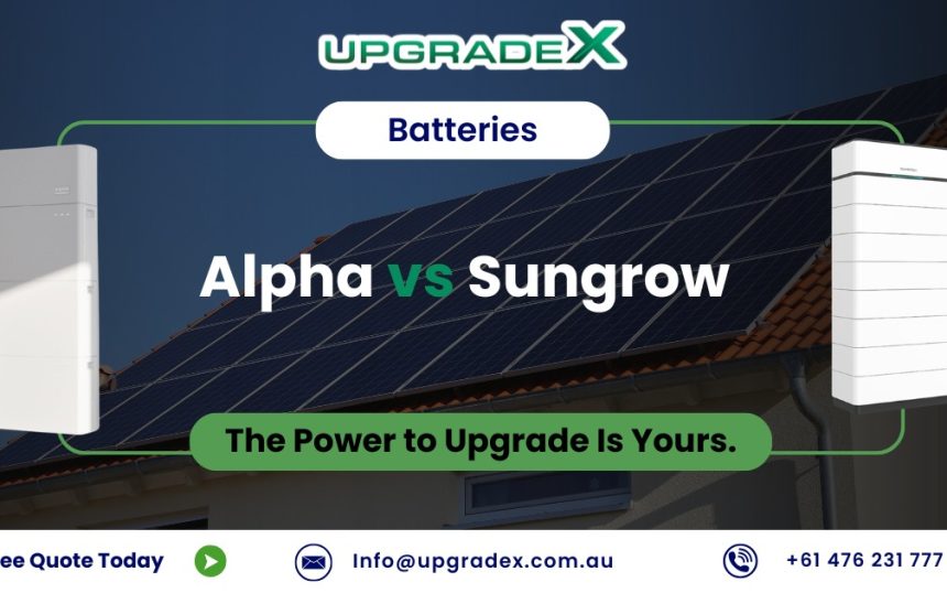Alpha vs Sungrow Batteries