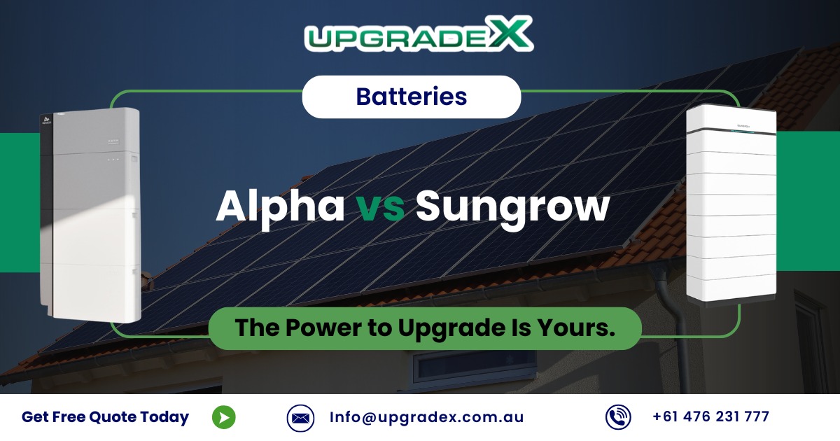 Alpha vs Sungrow Batteries