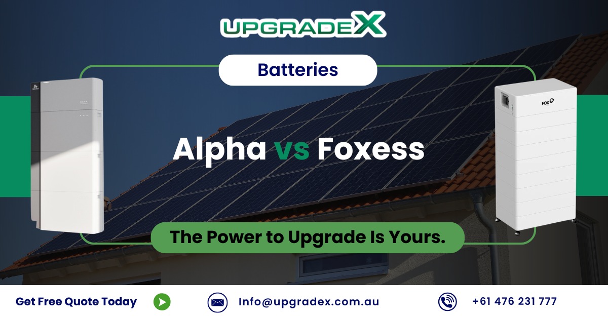 Alpha vs FoxESS Batteries