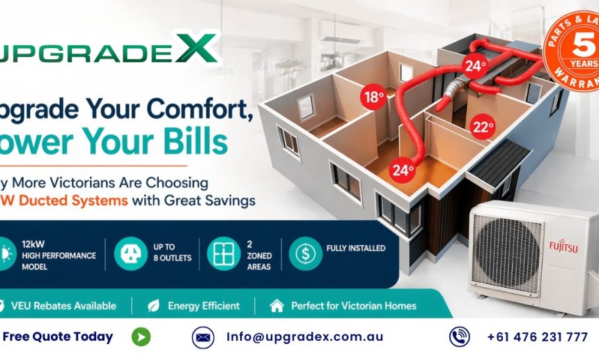 Fujitsu 12kW Ducted Reverse Cycle System