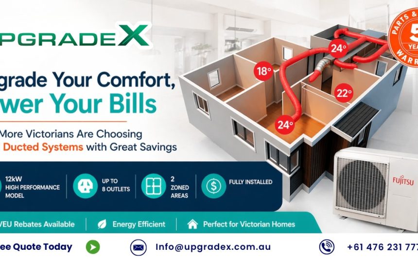 Fujitsu 12kW Ducted Reverse Cycle System