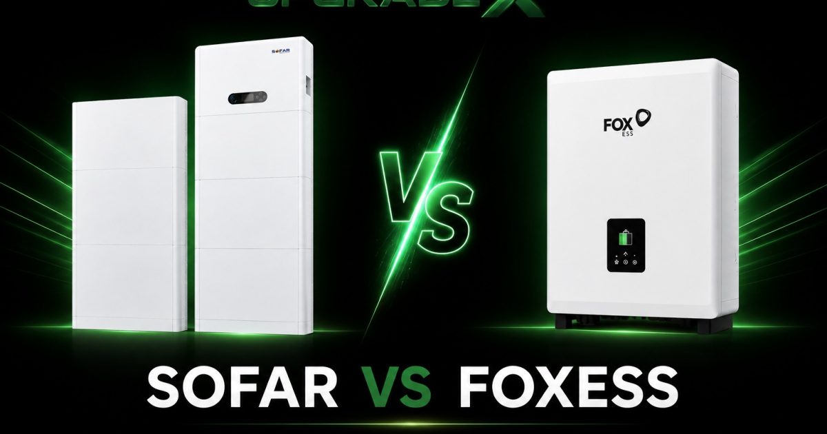 Sofar or Fox ESS solar batteries