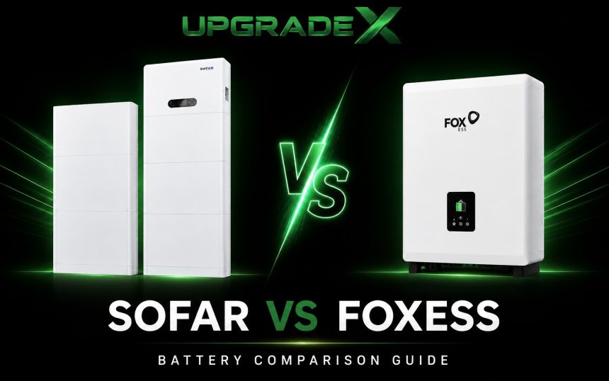 Sofar or Fox ESS solar batteries