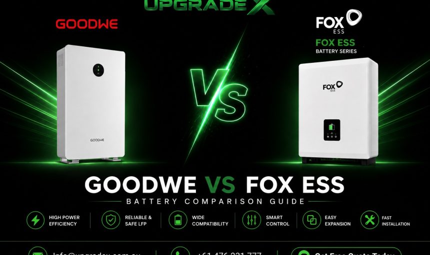 GoodWe vs Fox ESS Solar Batteries