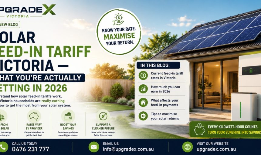 Solar Feed-in Tariff Victoria