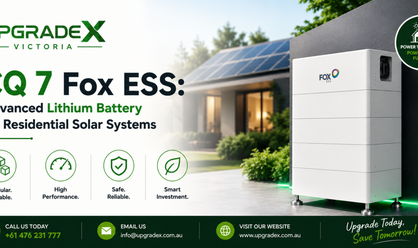 CQ7 FOX ESS: Advanced Lithium Battery