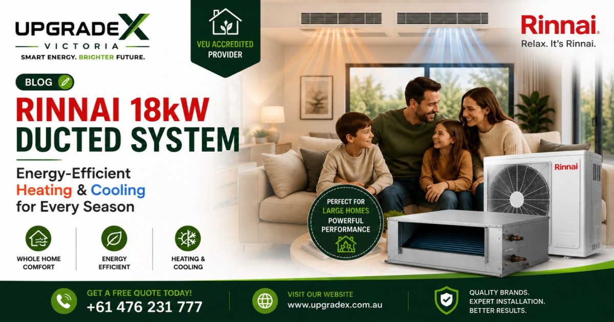 Rinnai 18kW Ducted System Rinnai 18kW Ducted System