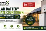 Solar Battery Rebate Countdown