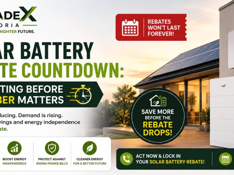 Solar Battery Rebate Countdown